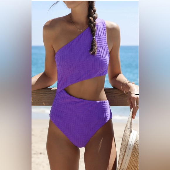 Beach Riot Terry Celine One-Piece Swimsuit, X-Large, $158 - Picture 7 of 12